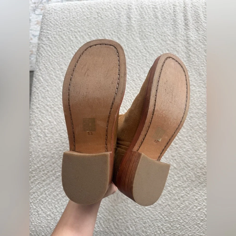 FREE PEOPLE Blaze Pull On Boots in Toffee Suede - Picture 9 of 14